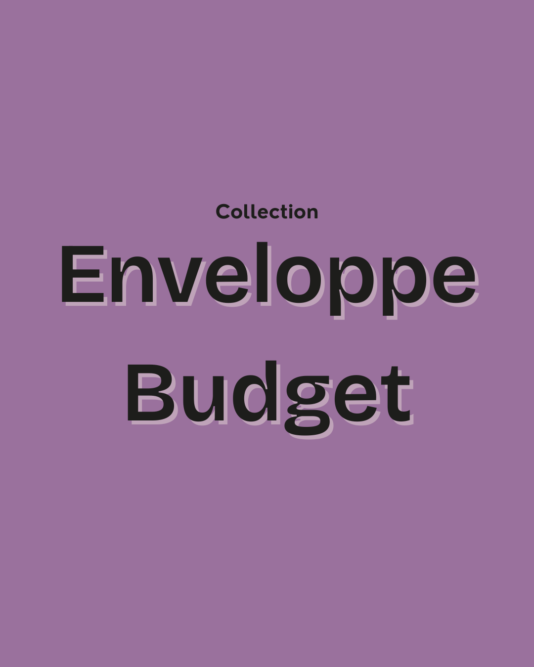 Enveloppes budget