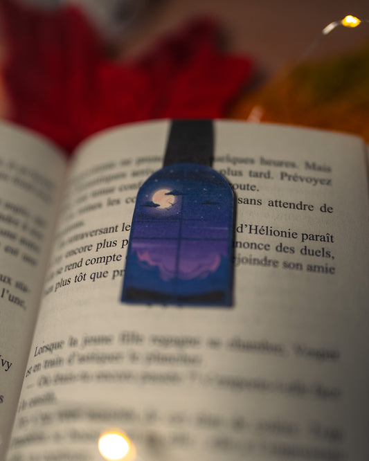 Marque-page magnétique Ciel de Minuit