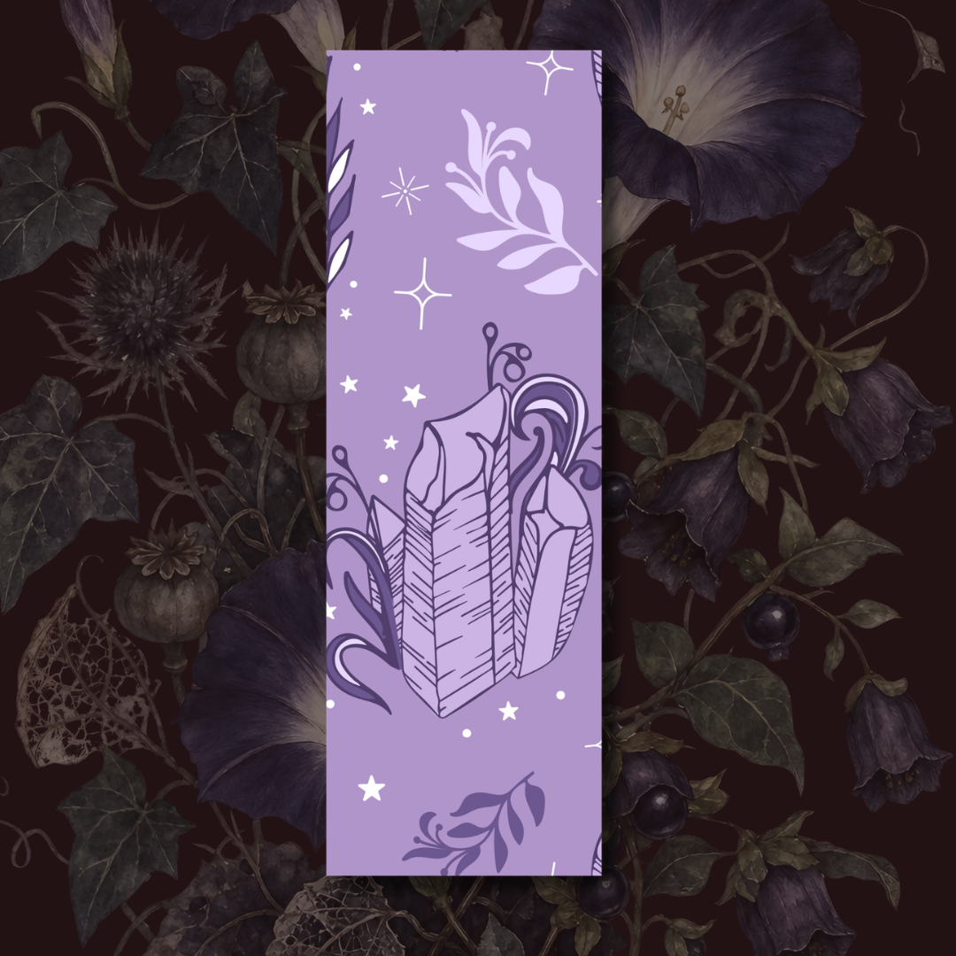 Duo Amethyst- Marque-page magnétique & classique