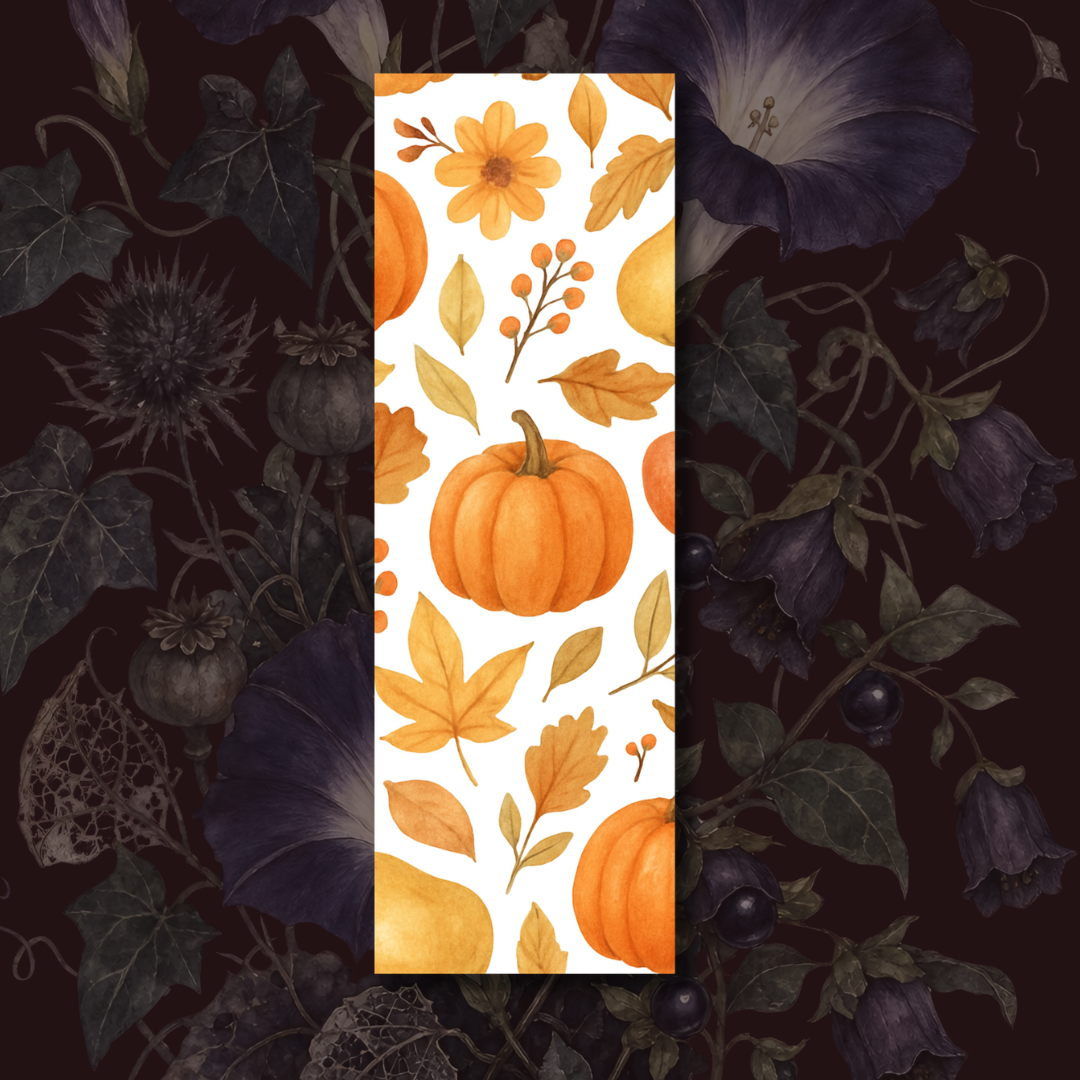 Duo Pumpkin Spice - Marque-page magnétique & classique