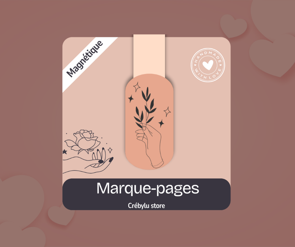 Give love - Marque-pages magnétique