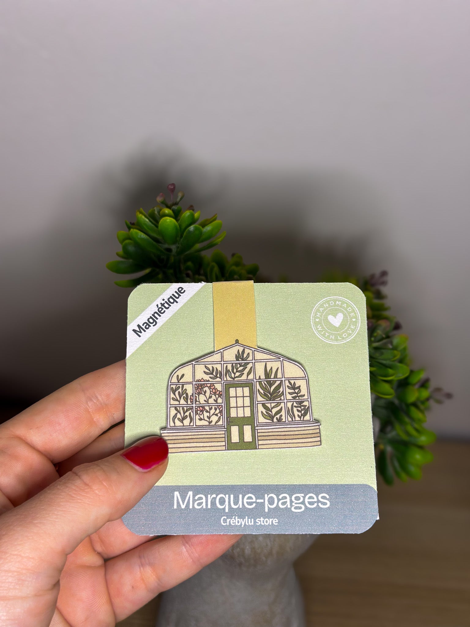 Botanical Home — Marque-page Magnétique Serre Botanique