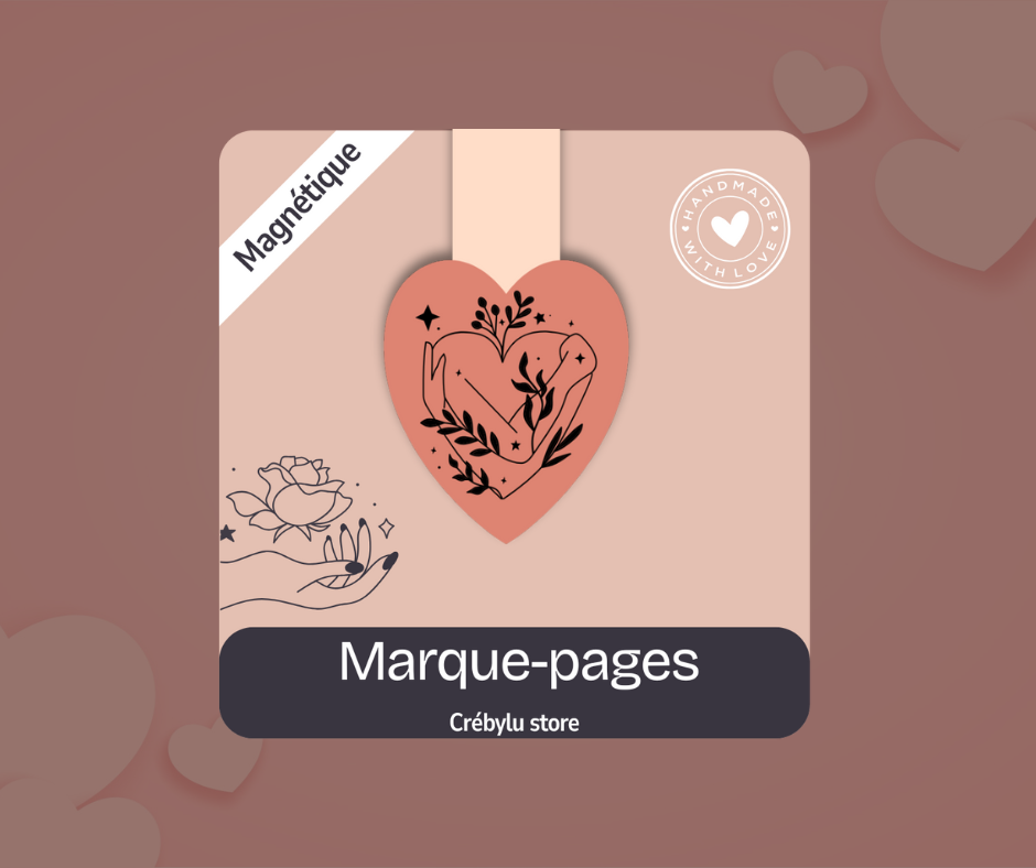Self love - Marque-pages magnétique