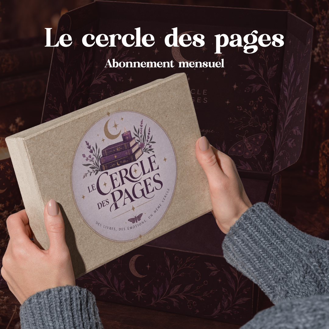 Le Cercle des Pages : Box lecture mensuelle (abonnement sans engagement)