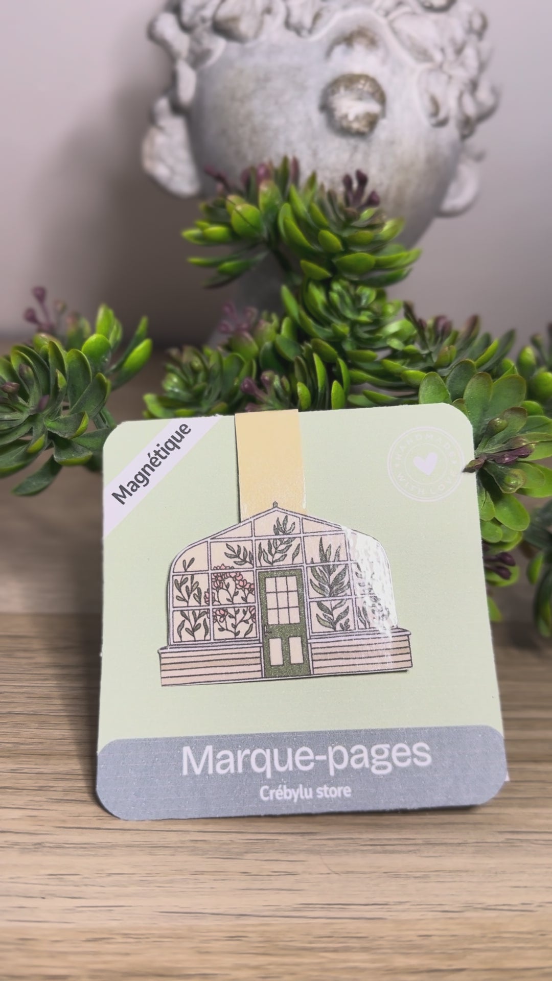 Botanical Home — Marque-page Magnétique Serre Botanique