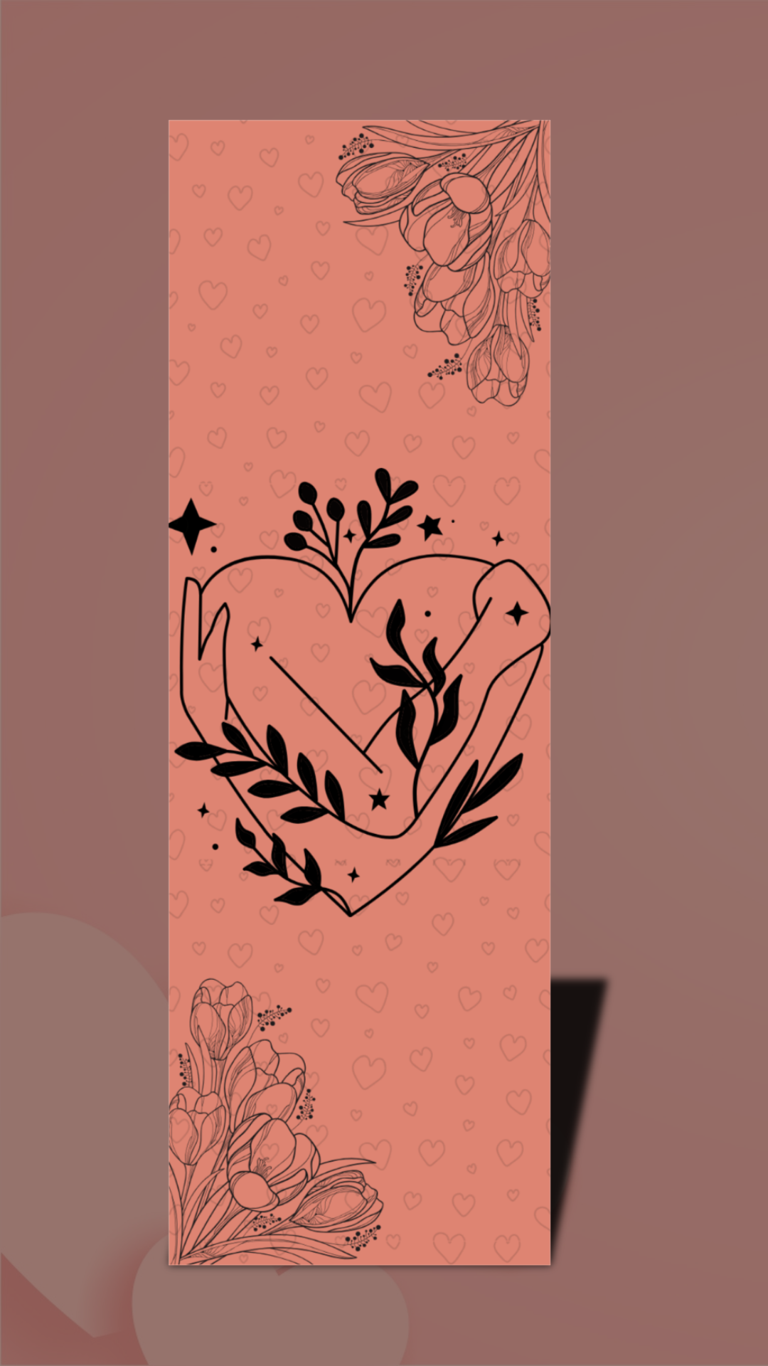 Self love - Marque-pages classique