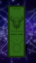 Taureau - Marque-pages classique astrologie